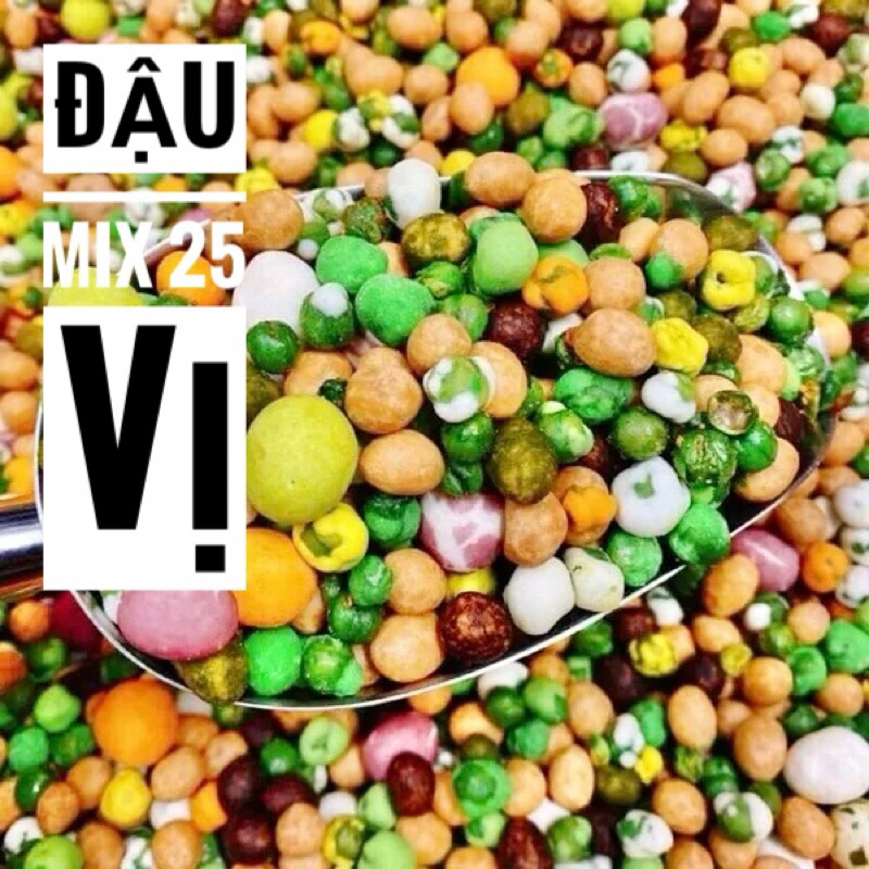 1KG ĐẬU THẬP CẨM MIX 25 VỊ