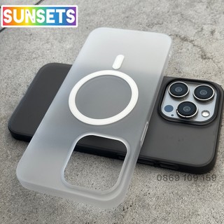 Ốp lưng iphone 12/ 13 plus/ 14/ 15 pro max siêu mỏng và chống ố cao cấp