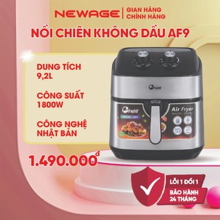 Nồi chiên không dầu cơ 9L nhập khẩu công nghệ Nhật Bản, tự ngắt lòng chống dính cao cấp