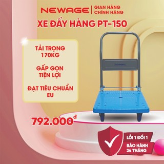 Xe đẩy hàng 4 bánh gấp gọn 150kg ADVINDEQ,bánh cao su không ồn,xe kéo hàng gấp gọn đa năng