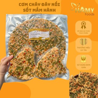 Cơm cháy đáy nồi sấy sốt mắm hành siêu ngon