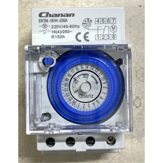 Rơle thời gian 24h ekmt-181h, công tắc điều khiển thời gian 24h thời gian thực