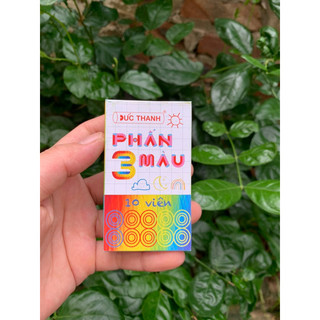 Combo 10 hộp phấn màu không bụi Đức Thanh hộp 10viên