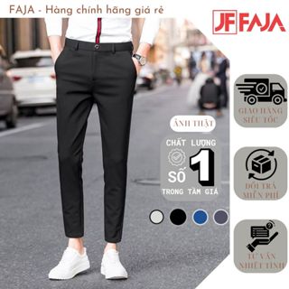 Quần vải nam hàn quốc ống bó quần vải nam cao cấp dáng đứng vừa vặn chống xù chống nhăn