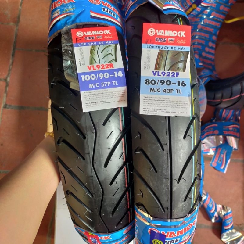 vỏ lốp xe máy SH Mode chính hãng vanlok 80/90-16,100/90-14