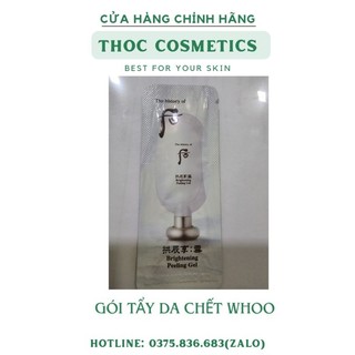 Combo 10 gói tẩy da chết Whoo