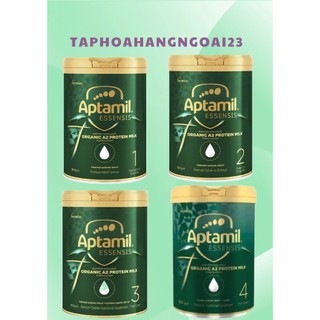 SỮA APTAMIL ESSENSIS ORGANIC A2 ÚC LON 900g ĐỦ SỐ
