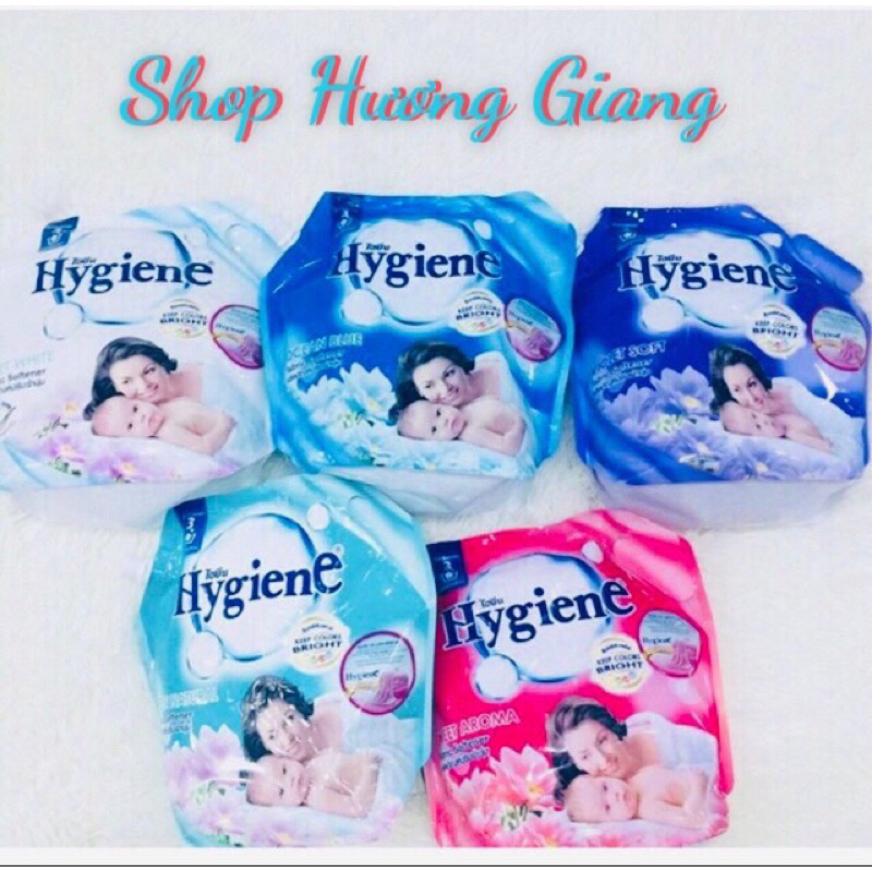 Nước Xả Vải Hygiene Thái Lan 1800ml Hồng,Tím,Trắng,Xanh