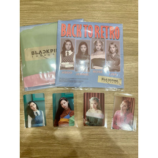 Bộ ảnh Blackpink Back to retro kèm pob có sẵn