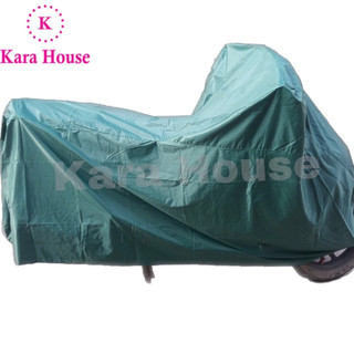 Bạt phủ trùm các loại xe gắn máy   bảo vệ xe  khỏi năng mưa chất liệu vải dù kèm 1 túi đựng loại tốt