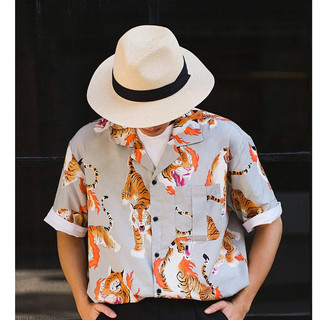 Mũ cói đi biển panama cowboy 14 dáng basic