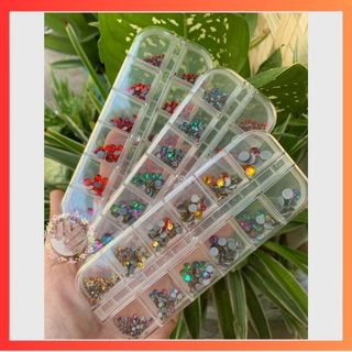 Đá chân keo gắn móng siêu sáng 1440v 1 khay