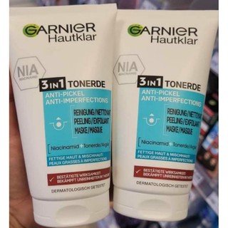 Sữa rửa mặt Garnier 150ml mẫu mới