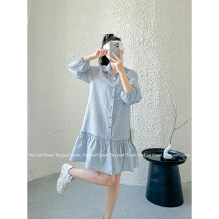 SUMMER COLLECTION - Đầm sơ mi ngắn đuôi cá