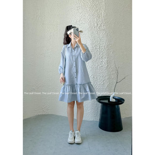 Summer collection - đầm sơ mi ngắn đuôi cá