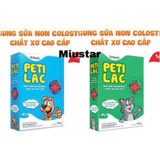  Sữa non dạng bột cho chó và mèo Petilac Hộp 100g 