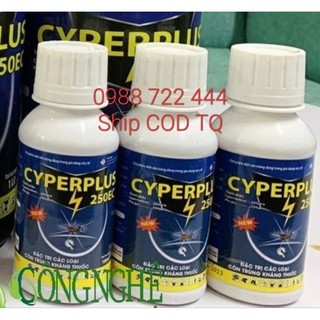 Thuốc diệt muỗi, côn trùng CYPER PLUS 250EC, lọ 100ml