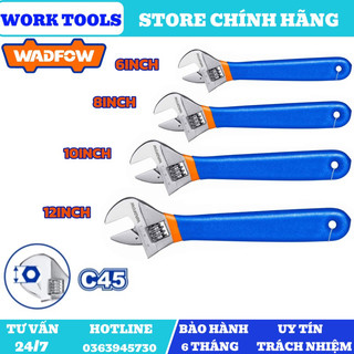 Đồ nghề wadfow mỏ lết 150mm , 200mm , 250mm , 300mm , waw5106 , waw5108 , waw5110 , waw5112