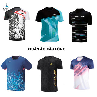 Áo cầu lông, quần cầu lông Yonex, Lining, Victor, Kumpoo chuyên nghiệp mới nhất sử dụng tập luyện và thi đấu cầu lông