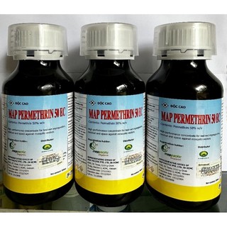 Thuốc diệt muỗi Permethrin50EC ngoại lọ 500ml
