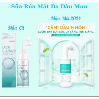 Sữa Rửa Mặt Bạc Hà Kiềm Dầu Ngừa Mụn Trắng Da Lamer care- dr.Lacir ( Dạng tuýt 20ml)