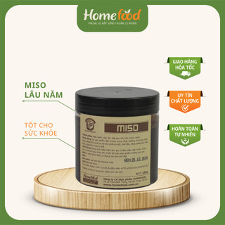 Tương Miso lâu năm Homefood -200g/Miso thực dưỡng