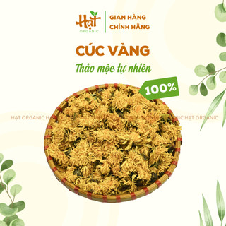 TRÀ HOA CÚC VÀNG NGUYÊN BÔNG SẤY LẠNH - DÙNG PHA TRÀ, ĐUN NƯỚC UỐNG - ĐÓNG GÓI CHÂN KHÔNG