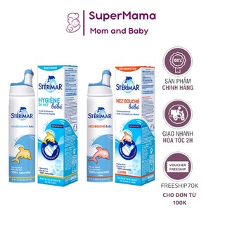Xịt muối biển cá heo vàng và cá heo cam Sterimar, Pháp