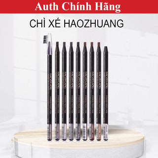 Chì xé kẻ mày Haozhuang cứng phẩy sợi Eyebrow Pencil Bride Care sắc nét chuyên dùng cho trang điểm
