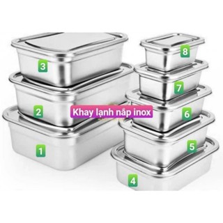 HỘP ĐỰNG THỰC PHẨM. HỘP ĐỰNG TOPPING TRÀ SỮA NẮP INOX DÀY LOẠI 1