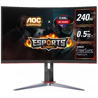 Màn hình aoc c27g2z 27inch 240hz 0,5ms fhd cong chính hãng bh 3 năm