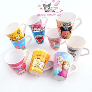 Ly có quai - ống hút HelloKitty - Doremon Doraemon - Melody