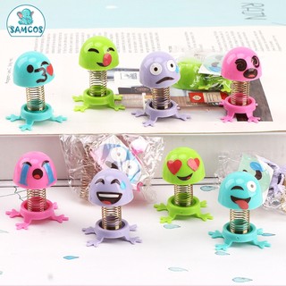 Đồ chơi thú nhún Emoji lò xo dễ thương nhún nhảy cho bé SamCos