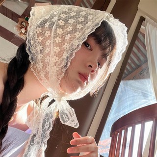 Khăn bandana đội đầu buộc tóc buộc túi đa công dụng, Khăn trùm đầu phong cách tiểu thư Hàn quốc thuuhaa1904