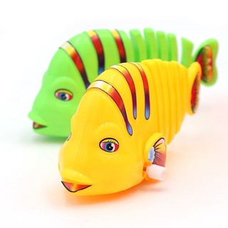 Đồ Chơi Cá Vặn Cót, Cá Vẫy Đuổi Vặn Cót Vui Nhộn Cho Bé. (Màu ngẫu nhiên)