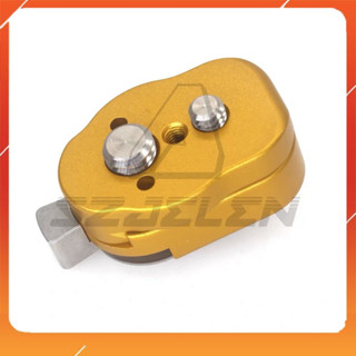  Mini Field Monitor Quick Release Plate for LCD Monitor Magic Arm LED Light Camera Camcorder Rig  Gold  