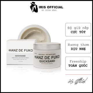 Sáp vuốt tóc nam tạo kiểu [CHÍNH HÃNG] HANZ DE FUKO QUICKSAND & CLAYMATION | keo vuốt tóc & gel hanz defuko