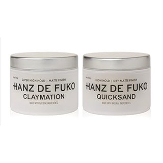 Sáp vuốt tóc nam tạo kiểu [CHÍNH HÃNG] HANZ DE FUKO QUICKSAND & CLAYMATION | keo vuốt tóc & gel hanz defuko