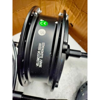 Động cơ 500w chế xích lô điện khu du lịch, động cơ chế xe đạp thể thao thành xe điện 36v- 48v 500w