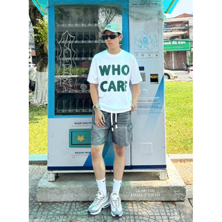Áo thun P152 Peaceout Studios "WHO CARE"