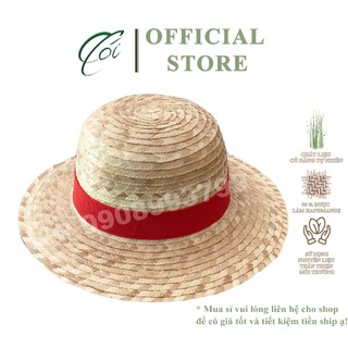 Nón Cói, Nói du lịch, Nón đi biển, Nón Cosplay nhân vật hoạt hình Monkey D. Luffy