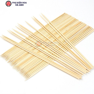 Que xiên làm hoa xiên que làm hoa sáp hoa cuốn tiền