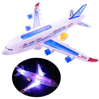 Máy bay đồ chơi chạy pin có đèn led và âm thanh