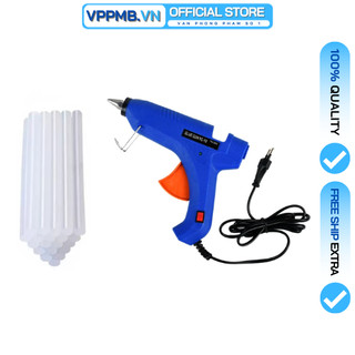 COMBO 1 Súng bắn keo to(60W) + 10 Cây keo nến to