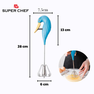 Dụng cụ đánh trứng Super Chef bền bỉ và tiện lợi