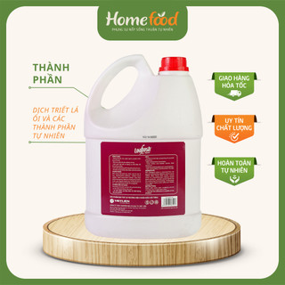 Nước rửa bát Leafresh can 4l sát khuẩn