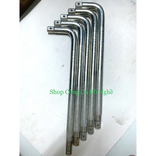 Cần cong 3/4 siết chữ l mở tuýp dài 400mm