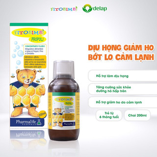 Fitobimbi Propoli - Dịu họng giản ho , bớt lo cảm lạnh