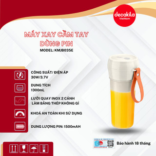Máy Xay Mini Dùng Pin Đa Năng DECAKILA (KMJB035V)