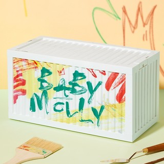 POP MART Baby Molly When I was Three! Series-Luminous Display Container